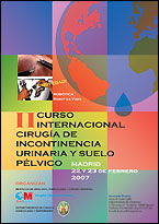 Cartel del II Curso Incontinencia y Suelo Pélvico